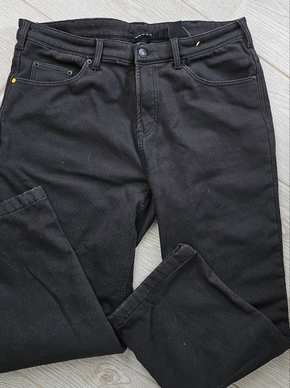 CAT Caterpillar Insulated Canvas Work Pants  Black 38x30